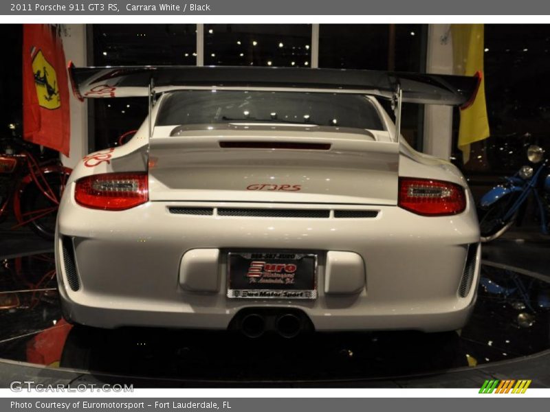 Carrara White / Black 2011 Porsche 911 GT3 RS