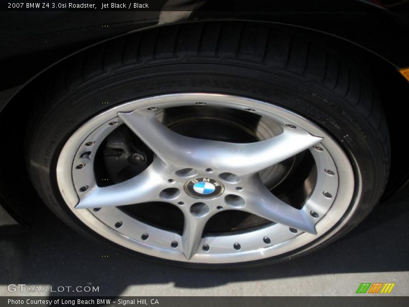 Jet Black / Black 2007 BMW Z4 3.0si Roadster
