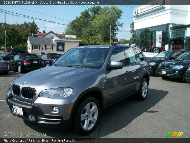 Space Grey Metallic / Black Nevada Leather 2010 BMW X5 xDrive30i