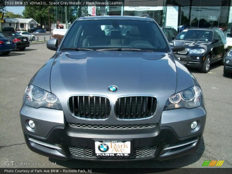 Space Grey Metallic / Black Nevada Leather 2010 BMW X5 xDrive30i