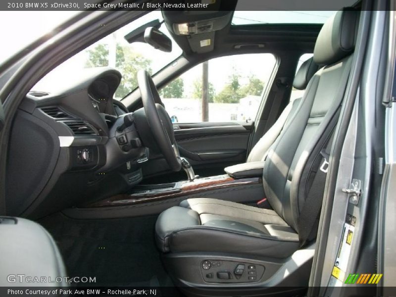 Space Grey Metallic / Black Nevada Leather 2010 BMW X5 xDrive30i