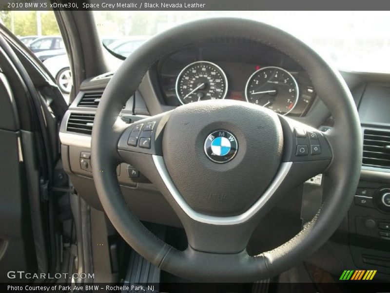Space Grey Metallic / Black Nevada Leather 2010 BMW X5 xDrive30i