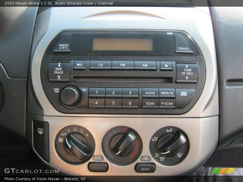 Mystic Emerald Green / Charcoal 2003 Nissan Altima 3.5 SE