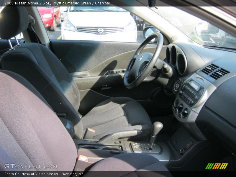 Mystic Emerald Green / Charcoal 2003 Nissan Altima 3.5 SE