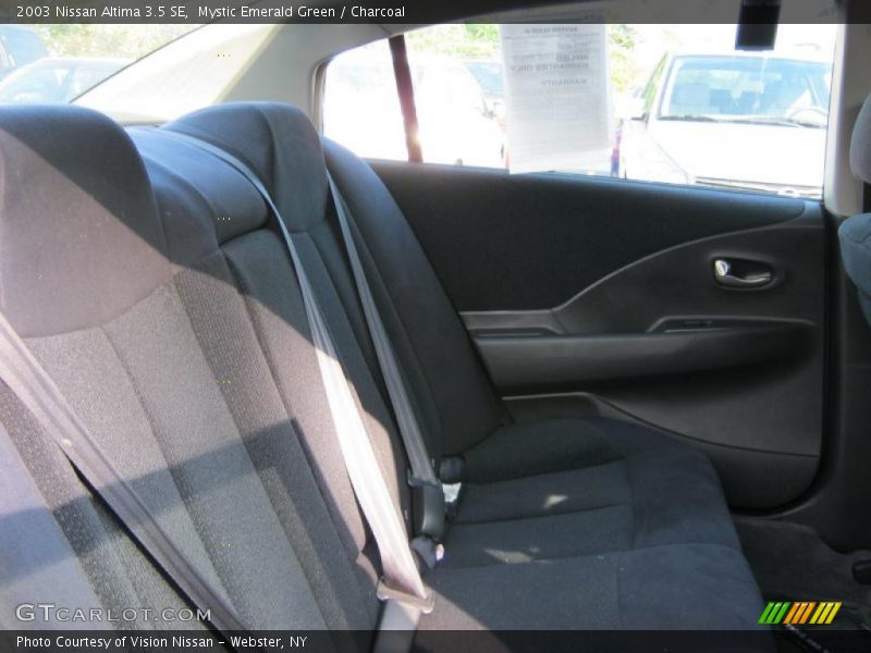 Mystic Emerald Green / Charcoal 2003 Nissan Altima 3.5 SE