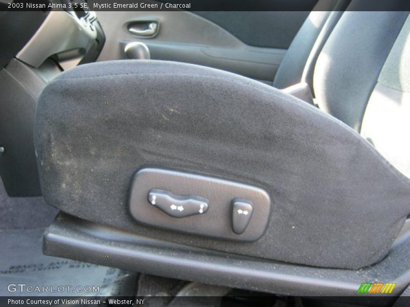 Mystic Emerald Green / Charcoal 2003 Nissan Altima 3.5 SE