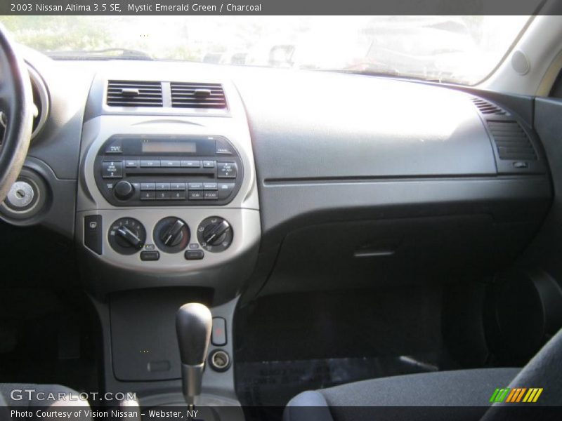 Mystic Emerald Green / Charcoal 2003 Nissan Altima 3.5 SE
