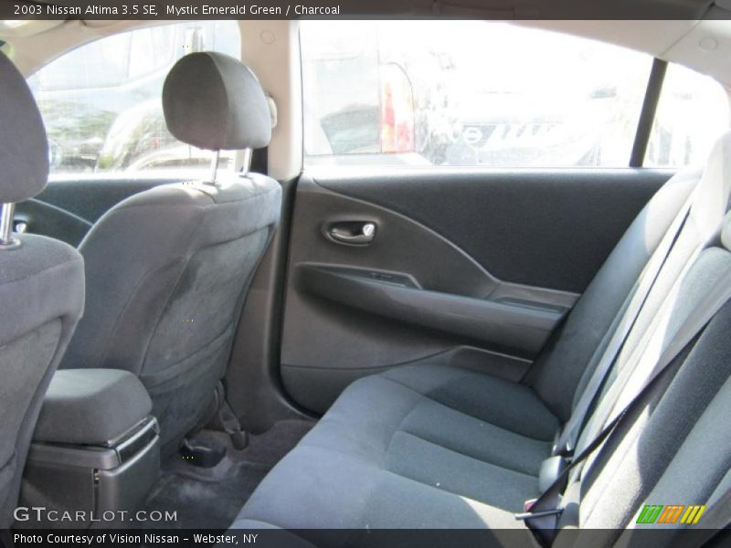 Mystic Emerald Green / Charcoal 2003 Nissan Altima 3.5 SE