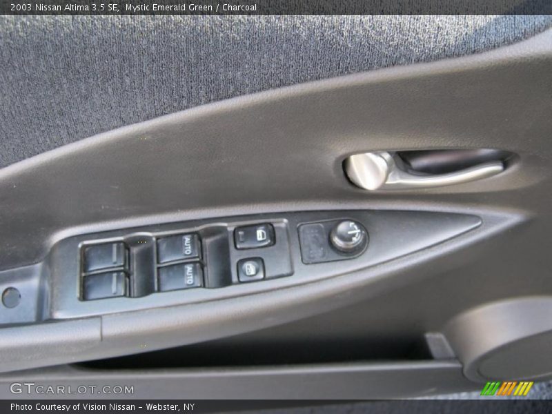 Mystic Emerald Green / Charcoal 2003 Nissan Altima 3.5 SE