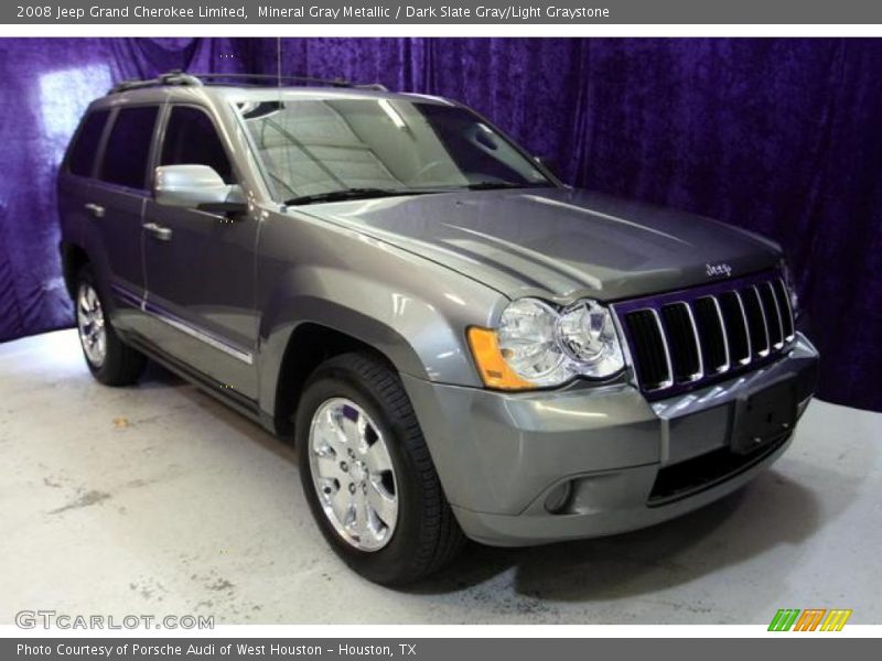 Mineral Gray Metallic / Dark Slate Gray/Light Graystone 2008 Jeep Grand Cherokee Limited