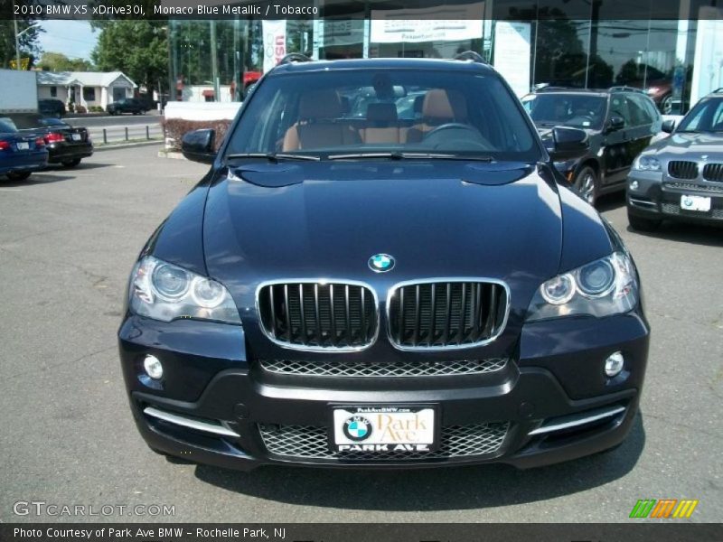 Monaco Blue Metallic / Tobacco 2010 BMW X5 xDrive30i