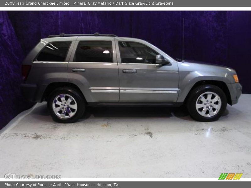 Mineral Gray Metallic / Dark Slate Gray/Light Graystone 2008 Jeep Grand Cherokee Limited