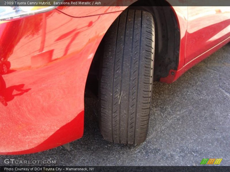 Barcelona Red Metallic / Ash 2009 Toyota Camry Hybrid