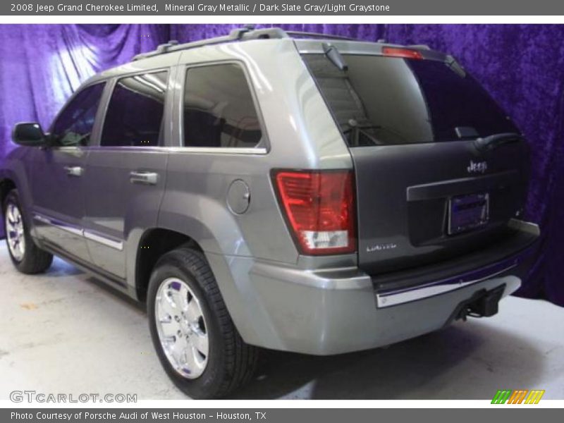 Mineral Gray Metallic / Dark Slate Gray/Light Graystone 2008 Jeep Grand Cherokee Limited