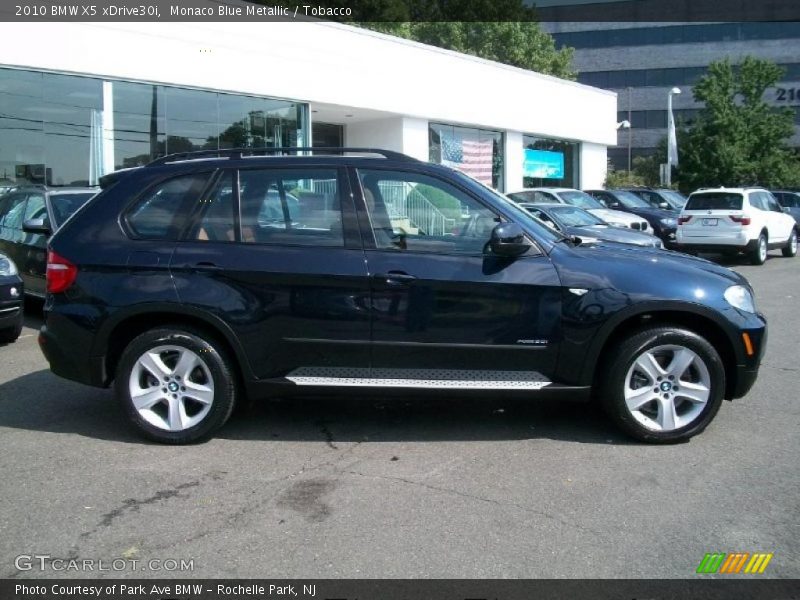 Monaco Blue Metallic / Tobacco 2010 BMW X5 xDrive30i