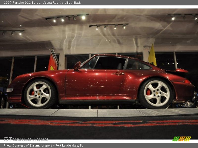 Arena Red Metallic / Black 1997 Porsche 911 Turbo