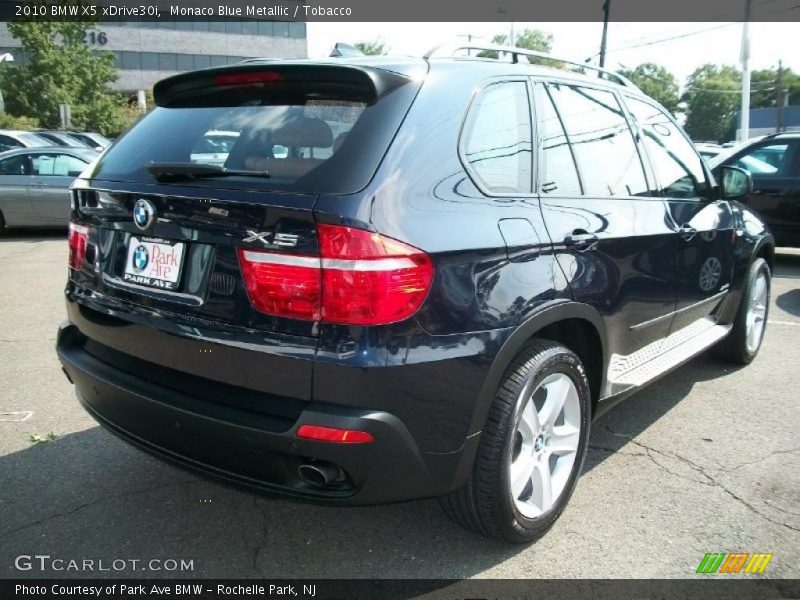 Monaco Blue Metallic / Tobacco 2010 BMW X5 xDrive30i