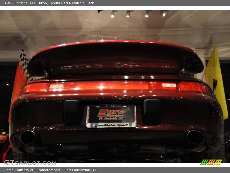 Arena Red Metallic / Black 1997 Porsche 911 Turbo