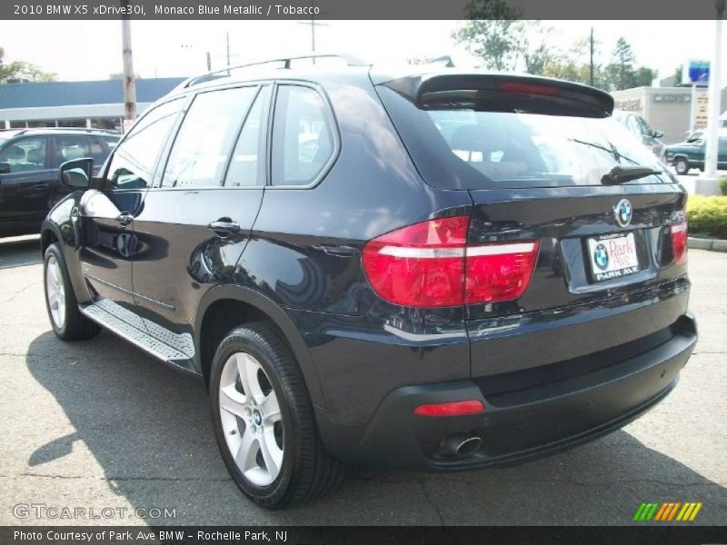 Monaco Blue Metallic / Tobacco 2010 BMW X5 xDrive30i