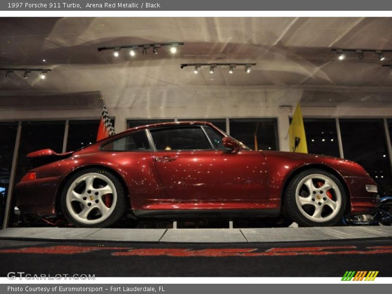 Arena Red Metallic / Black 1997 Porsche 911 Turbo
