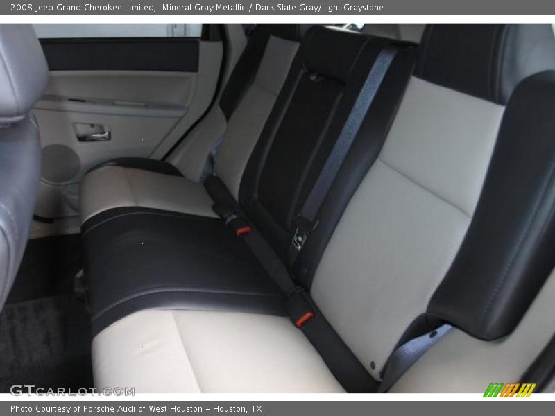 Mineral Gray Metallic / Dark Slate Gray/Light Graystone 2008 Jeep Grand Cherokee Limited