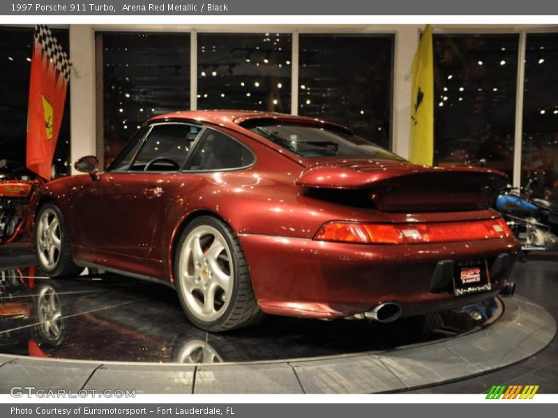 Arena Red Metallic / Black 1997 Porsche 911 Turbo