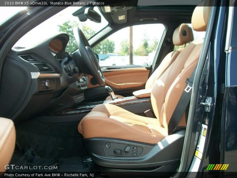 Monaco Blue Metallic / Tobacco 2010 BMW X5 xDrive30i