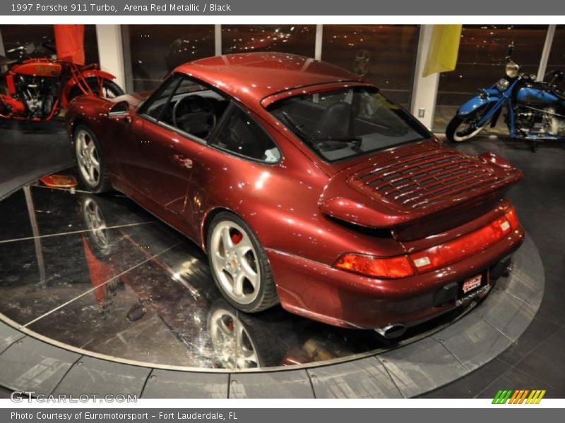 Arena Red Metallic / Black 1997 Porsche 911 Turbo