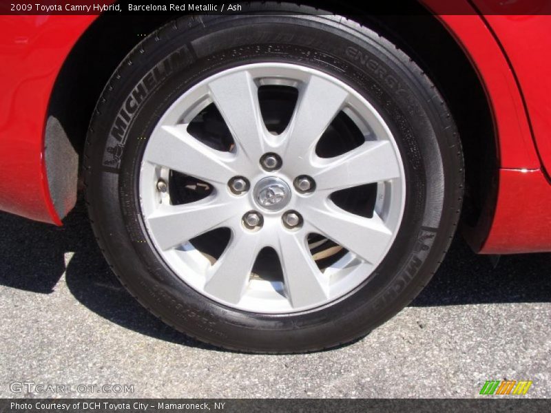 Barcelona Red Metallic / Ash 2009 Toyota Camry Hybrid