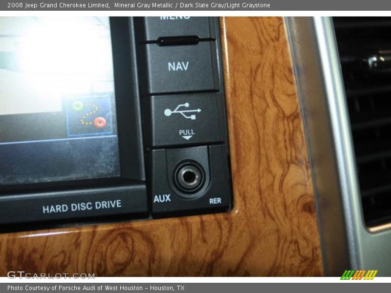 Mineral Gray Metallic / Dark Slate Gray/Light Graystone 2008 Jeep Grand Cherokee Limited