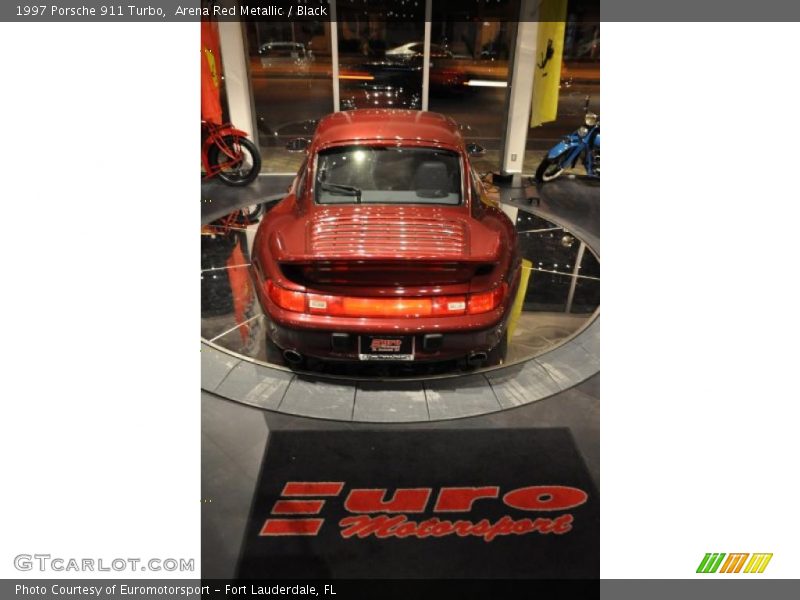 Arena Red Metallic / Black 1997 Porsche 911 Turbo