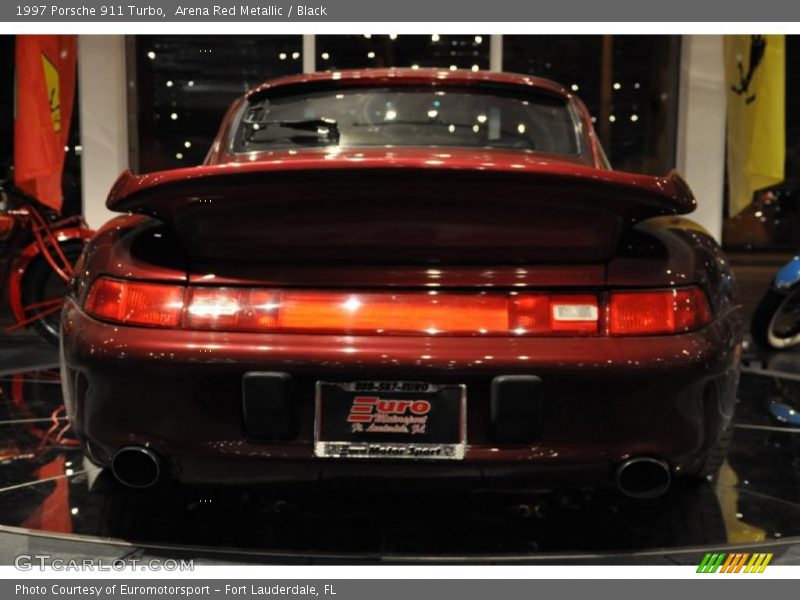 Arena Red Metallic / Black 1997 Porsche 911 Turbo