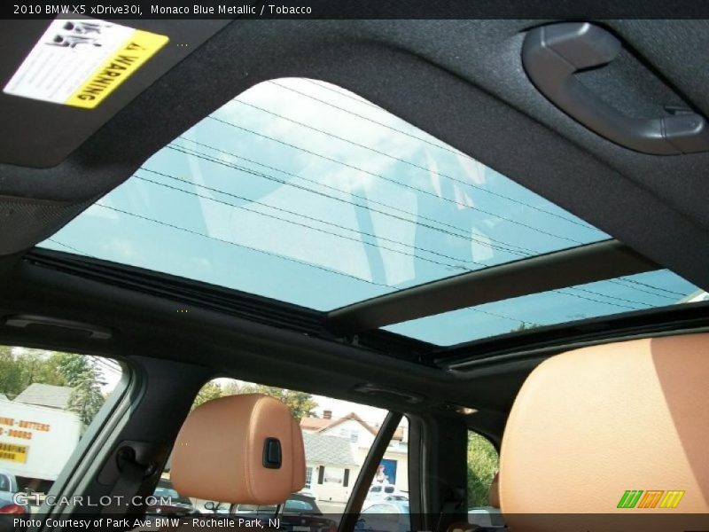 Monaco Blue Metallic / Tobacco 2010 BMW X5 xDrive30i