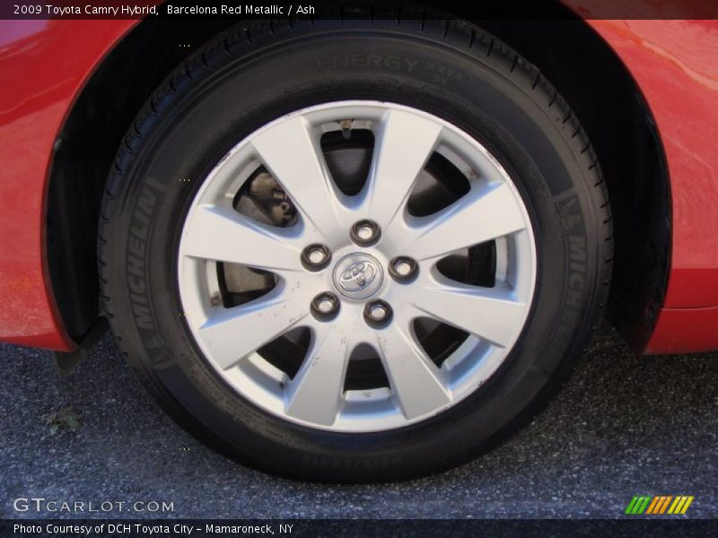Barcelona Red Metallic / Ash 2009 Toyota Camry Hybrid