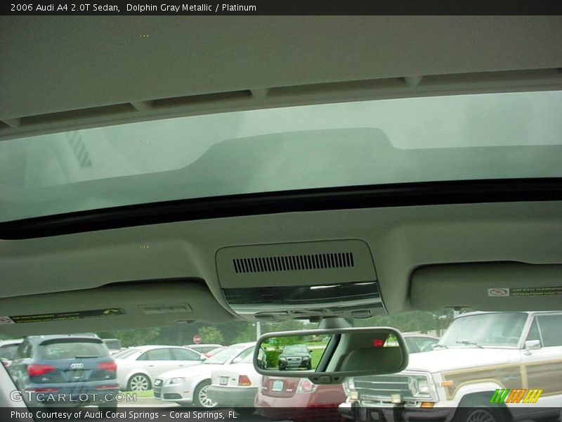 Dolphin Gray Metallic / Platinum 2006 Audi A4 2.0T Sedan