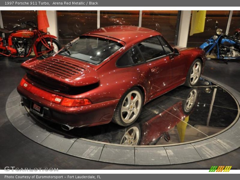 Arena Red Metallic / Black 1997 Porsche 911 Turbo