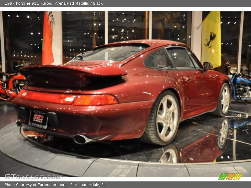 Arena Red Metallic / Black 1997 Porsche 911 Turbo