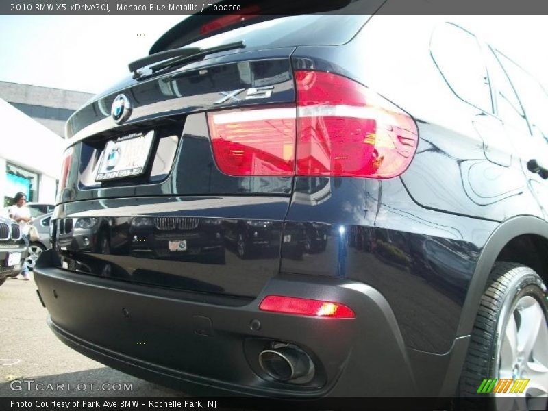 Monaco Blue Metallic / Tobacco 2010 BMW X5 xDrive30i