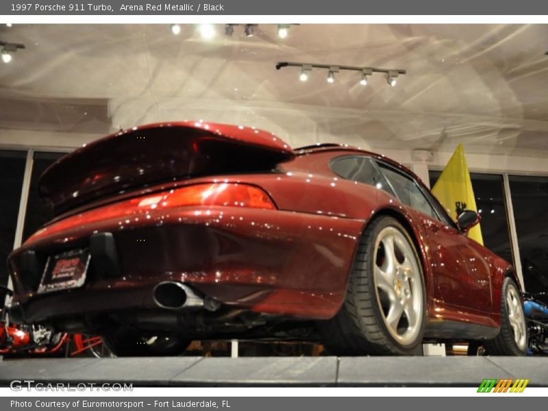 Arena Red Metallic / Black 1997 Porsche 911 Turbo