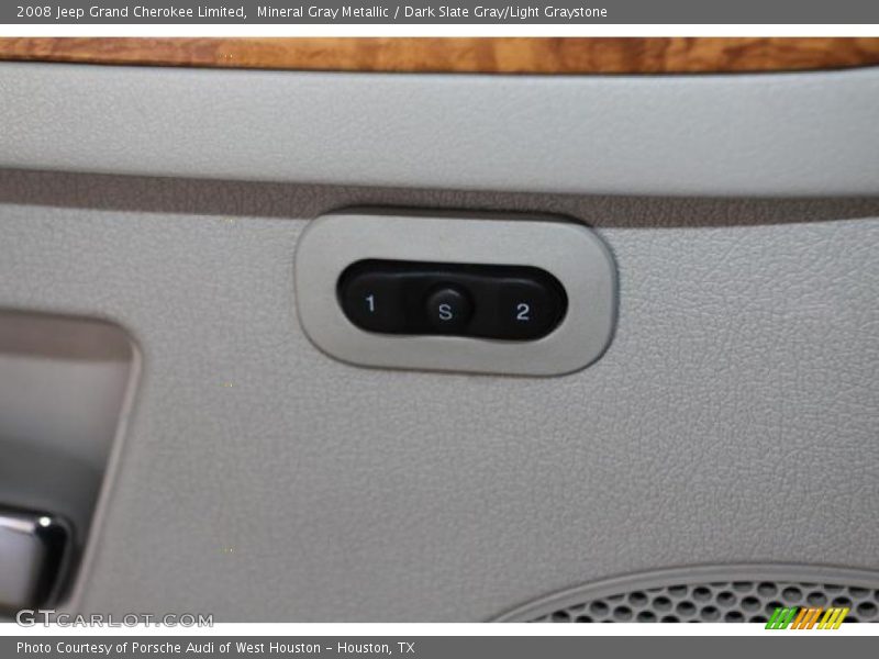 Mineral Gray Metallic / Dark Slate Gray/Light Graystone 2008 Jeep Grand Cherokee Limited