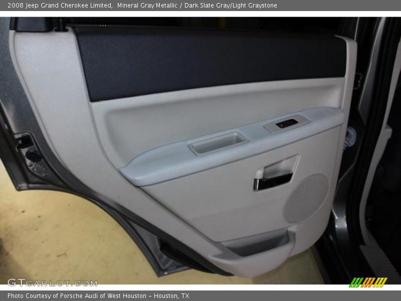 Mineral Gray Metallic / Dark Slate Gray/Light Graystone 2008 Jeep Grand Cherokee Limited