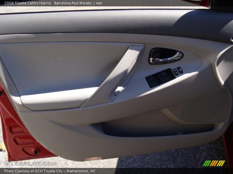 Barcelona Red Metallic / Ash 2009 Toyota Camry Hybrid
