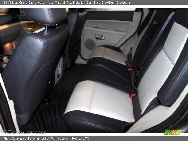 Mineral Gray Metallic / Dark Slate Gray/Light Graystone 2008 Jeep Grand Cherokee Limited