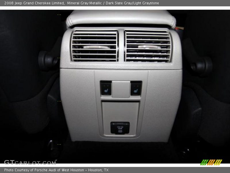 Mineral Gray Metallic / Dark Slate Gray/Light Graystone 2008 Jeep Grand Cherokee Limited