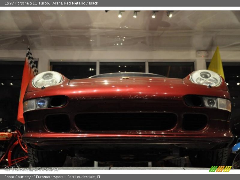 Arena Red Metallic / Black 1997 Porsche 911 Turbo