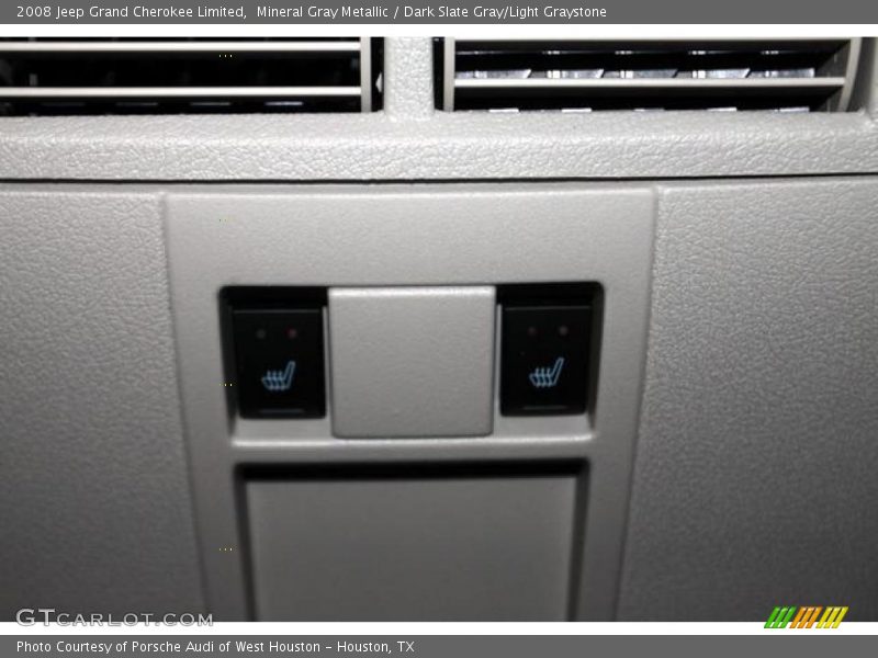 Mineral Gray Metallic / Dark Slate Gray/Light Graystone 2008 Jeep Grand Cherokee Limited