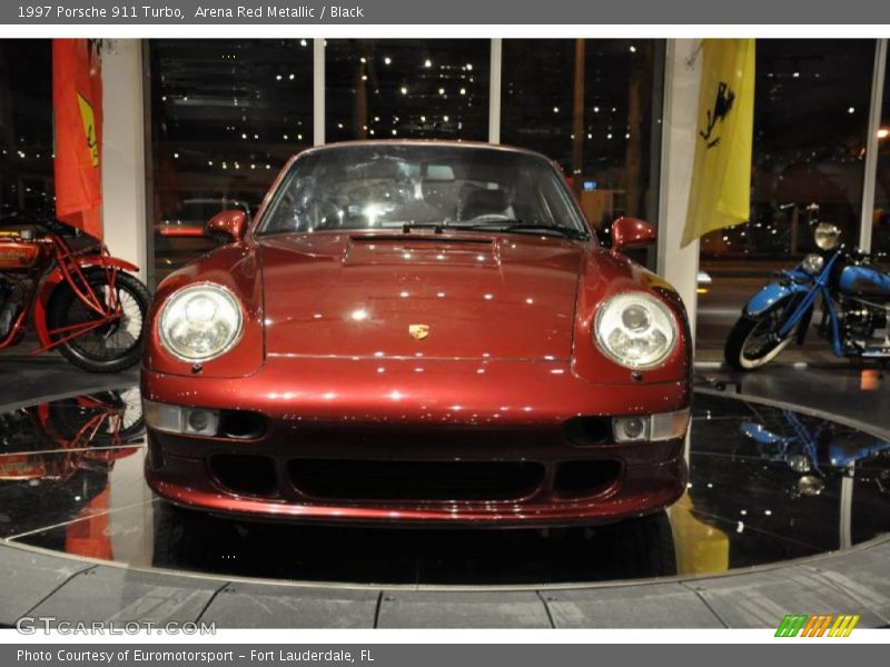 Arena Red Metallic / Black 1997 Porsche 911 Turbo