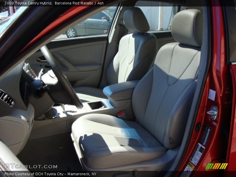 Barcelona Red Metallic / Ash 2009 Toyota Camry Hybrid