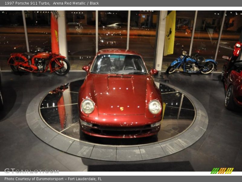 Arena Red Metallic / Black 1997 Porsche 911 Turbo