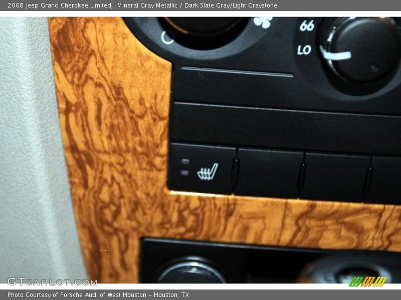 Mineral Gray Metallic / Dark Slate Gray/Light Graystone 2008 Jeep Grand Cherokee Limited